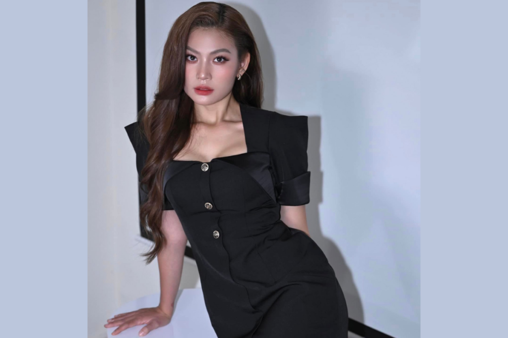 Đầm thời trang Hàn Quốc cổ vuông